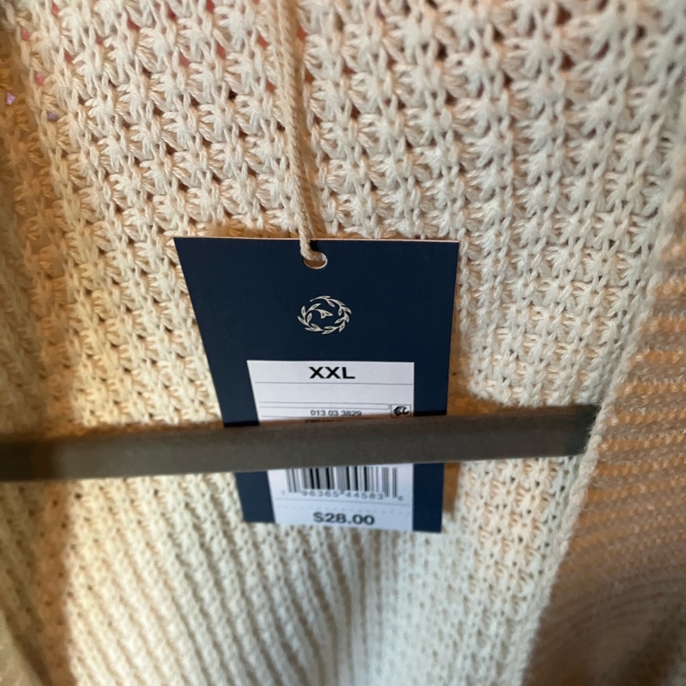 Universal Thread Cream Open-Front Cardigan - Picture 3 of 4